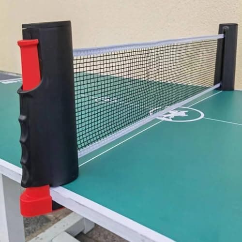 Schwarz Helweet Table Tennis Netz, Tragbares Tischtennisnetz, Mobiles Table Tennis Netzzeug
