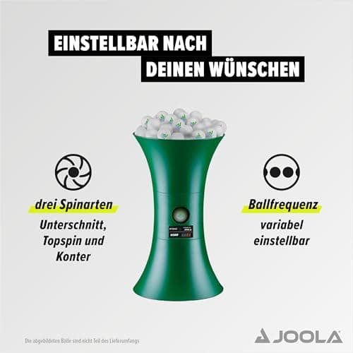JOOLA V300 Tischtennis-Roboter - Ideal für fortgeschrittene Tischtennisspieler
| JOOLA V200 Tischtennis Ballmaschine -