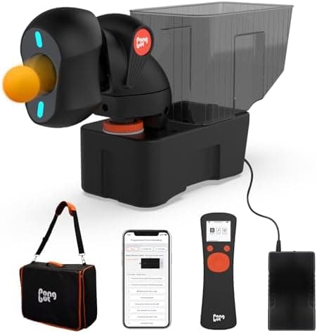 PONGBOT Tischtennis-Roboter + Powerbank + 264 vorgespeicherte Trainingsbohrer  
PONGBOT Tischtennis-Roboter + Fernbedien