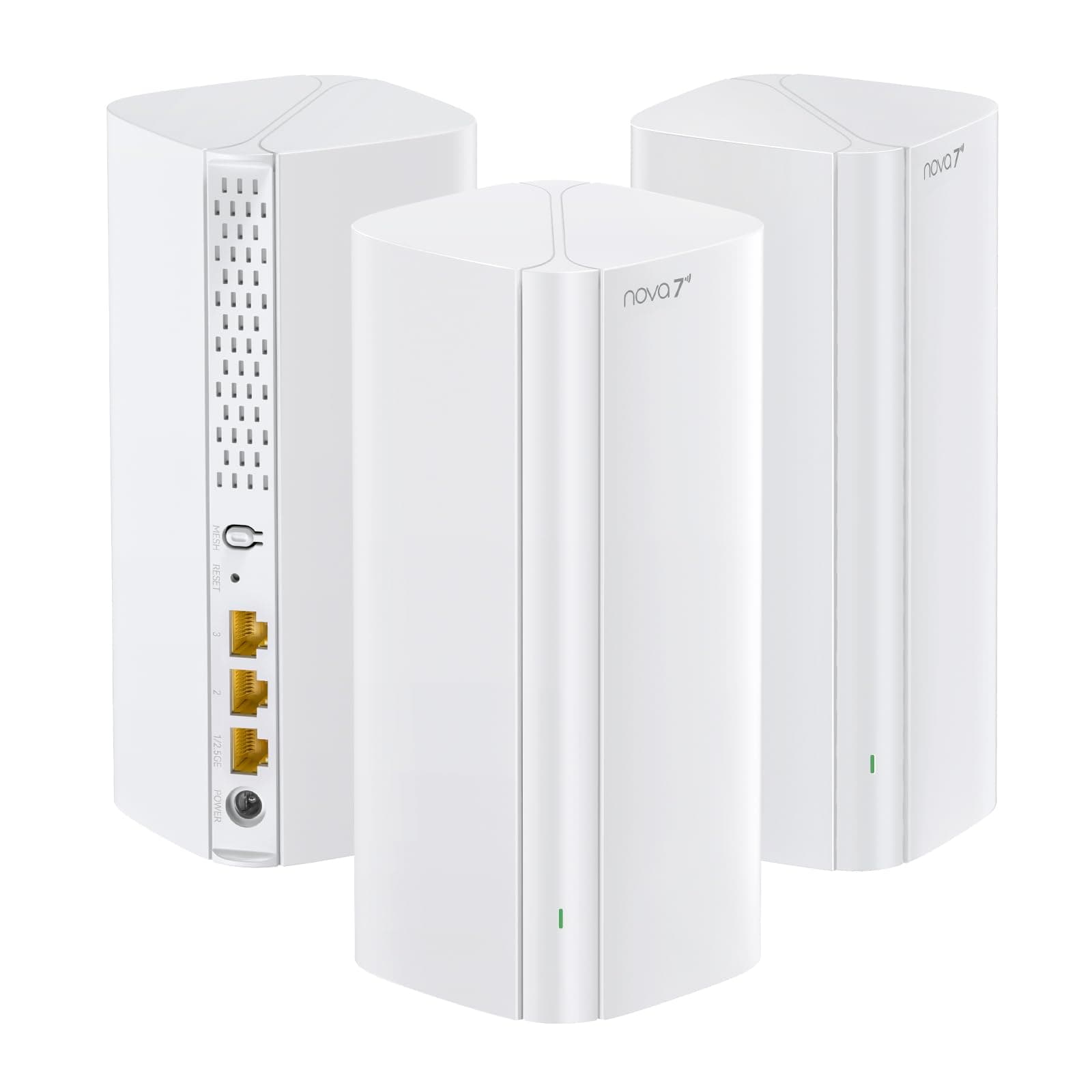 Tenda ME6 Pro Wi-Fi 7 Mesh System - Breite Abdeckung und Nahtloses Roaming, 3er Pack