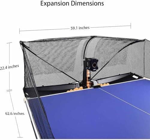 Automatische Tischtennis Ballmaschine für Profis mit 9 Spineinstellungen und Recycling-Netzen
| Pro Tischtennis Trainin
